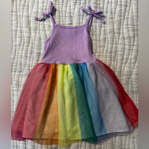 Cat & Jack rainbow tutu dress 4T